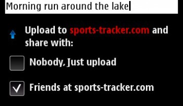 Sports Tracker si aggiorna alla versione 4.16