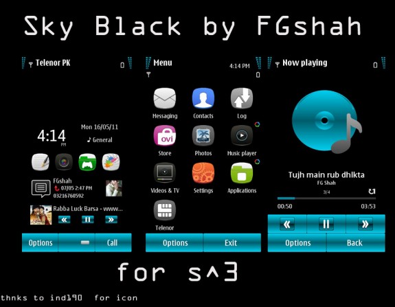 Sky Black by FG Shah
