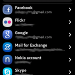 Nokia N9 - Accounts