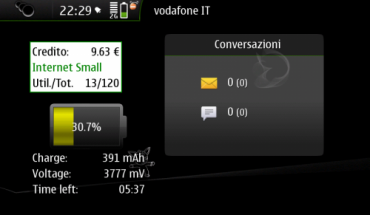 Qt Battery Widget per N900