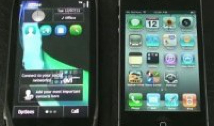 Nokia X7 vs iPhone4: videoconfronto