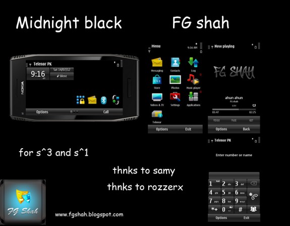 Midnight black by FG Shah