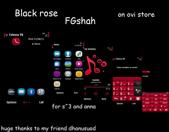 Black rose by FG Shah