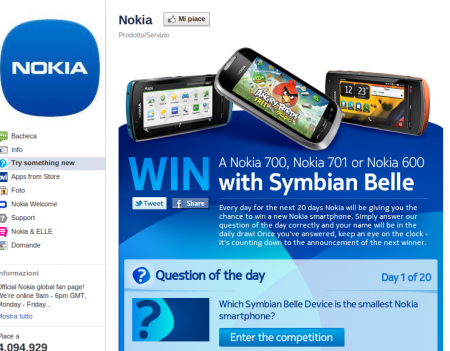 Nokia contest