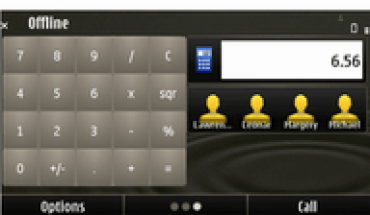 Calculator Widget, una calcolatrice in Homescreen