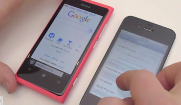 Browser a confronto: Nokia Lumia 800 vs iPhone 4S vs Samsung Galaxy