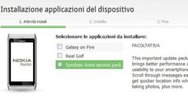 Disponibile al download il Symbian Anna Service Pack