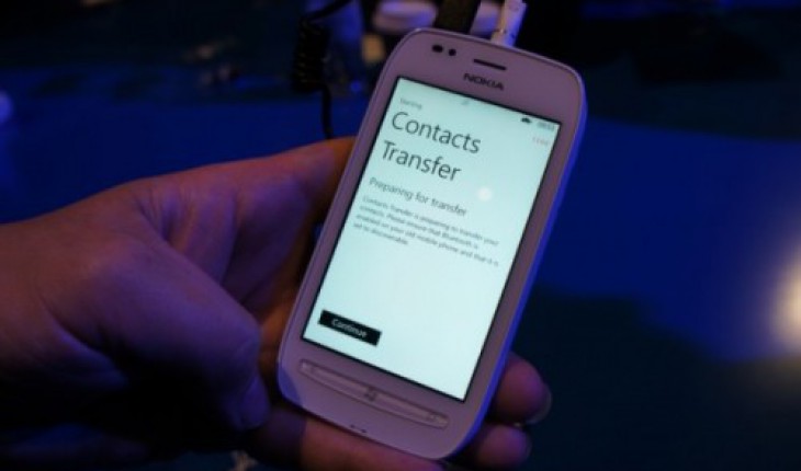 Il trasferimento della Rubrica sui Nokia Windws Phone facilitato dall’applicazione Trasferimento Contatti