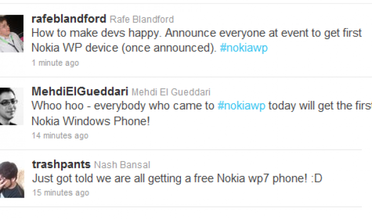 Nokia offrirà agli sviluppatori un Windows Phone in comodato d’uso