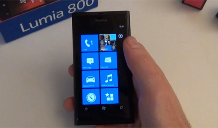 Al via le vendite in Italia del Nokia Lumia 800