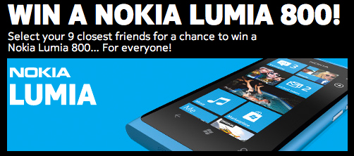 Win a Nokia Lumia 800