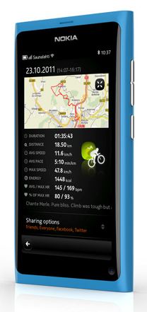 Sports Tracker per Nokia N9