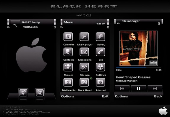 Mac Black Heart by Xprobert