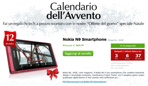 Offerta Nokia N9