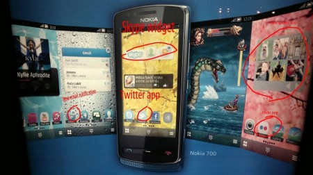 New widget Symbian Belle