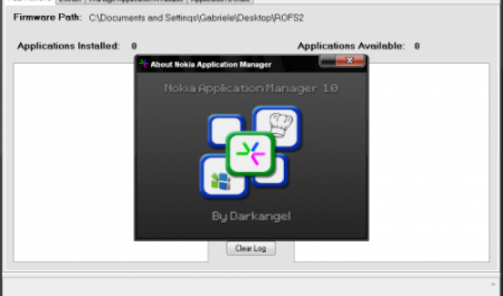 Nokia Application Manager by Darkangel, il tool per gestire le applicazioni dei custom firmware Symbian