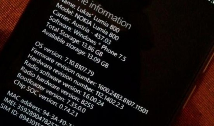 Nokia Lumia update