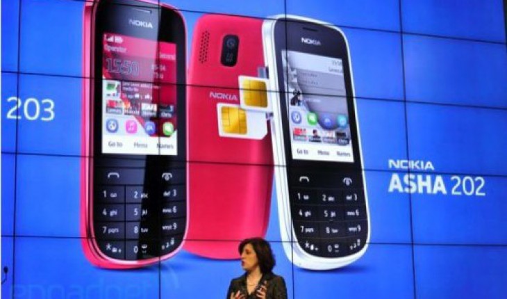 [MWC 2012] Asha 202, 203 e 302, ecco i primi device di Nokia presentati al MWC 2012