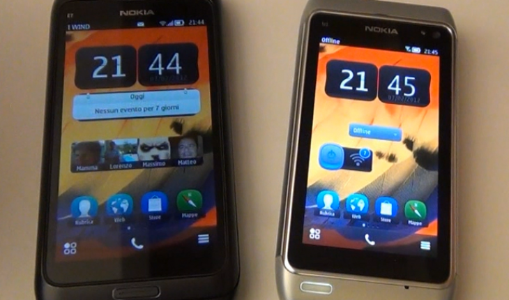 Nokia Belle su Nokia E7 e N8, focus on video by oissela (aggiornato)