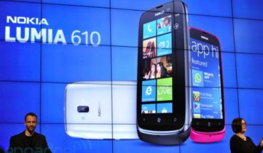 [MWC 2012] Nokia Lumia 610, il device Windows Phone low cost