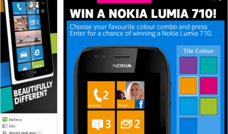 Nokia Contest, scegli i tuoi colori preferiti e vinci un Lumia 710!