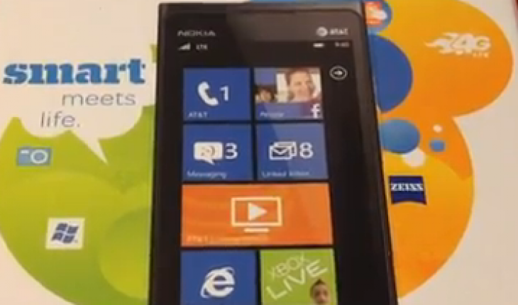 Nokia Lumia 900 AT&T, prima accensione e settaggi (video)