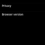 Belle FP1 - Impostazioni Nokia Browser 8.2