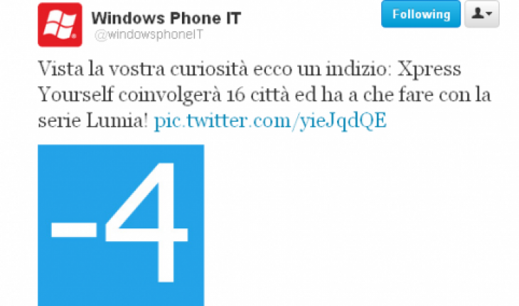 Windows Phone Italia sta preparando un evento a sorpresa per gli utenti Nokia