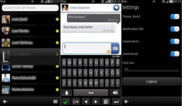 fChat, la nuova applicazione per la chat di Facebook by Jiikoo