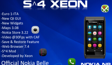 Disponibili al download i minor update di S^4 Xeon v3.4.7 per Nokia N8 e FMS Xeon v2.5.7 per Nokia E7
