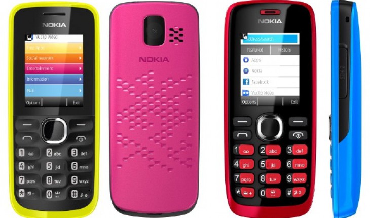 Nokia 110 e Nokia 112