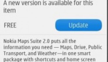 Nokia Maps Suite v2.0 per Nokia Belle, rilasciato il fix update della notifica dell’aggiornamento