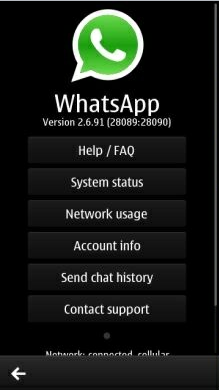 WhatsApp v2.6.91