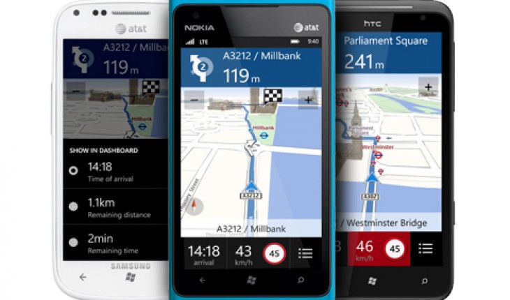 Nokia Drive per Windows Phone