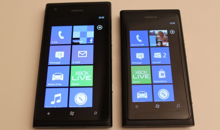 Nokia Lumia 900 vs Nokia Lumia 800, registrazione video a confronto
