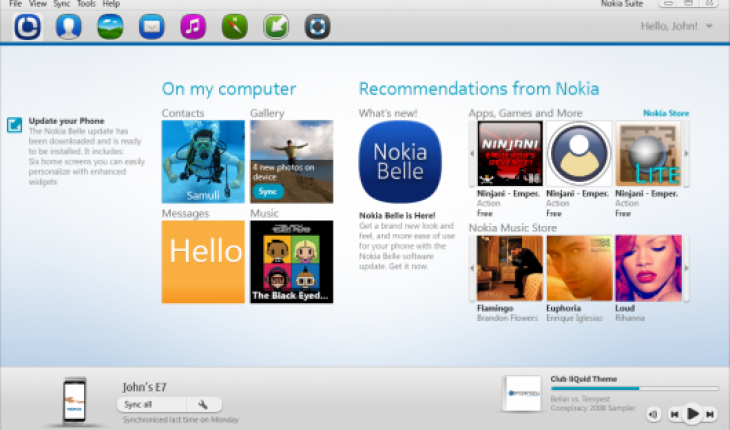 Nokia Suite Beta, disponibile al download la versione 3.7.12