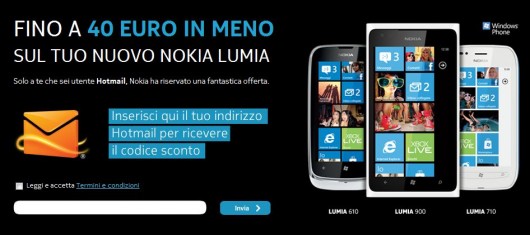 Promozione Nokia Lumia