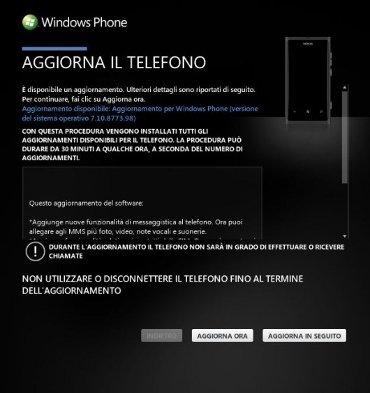 Firmware Update a Windows Phone Tango
