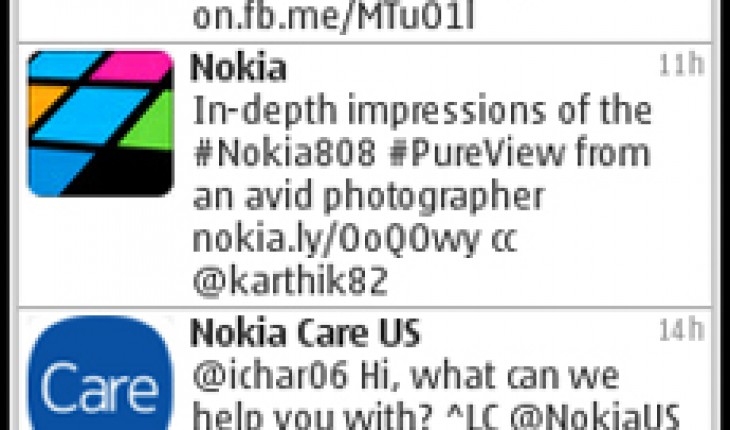 Twitter per device Nokia Serie 40 disponibile sul Nokia Store