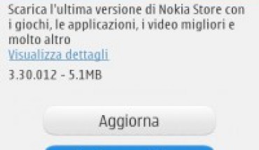 Nokia Store QML si aggiorna alla versione 3.30.012