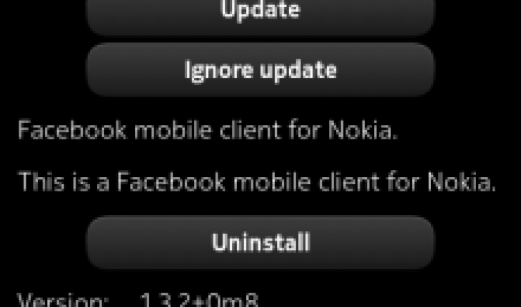 Nokia N9, l’applicazione Facebook si aggiorna alla versione 1.4