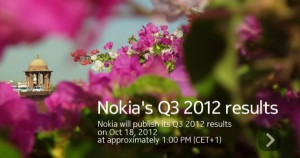 Nokia Results Q3 2012