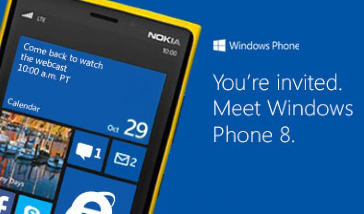Windows Phone 8, segui in diretta su Windowsteca la presentazione ufficiale