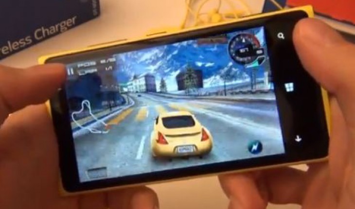 Il Nokia Lumia 920 e i giochi HD, video dimostrativo di Asphalt 5 e Assassin’s Creed in azione