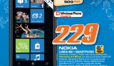 Saturn propone il Nokia Lumia 800 a 229 Euro e il Nokia Asha 311 a 99 Euro dal 29 Novembre