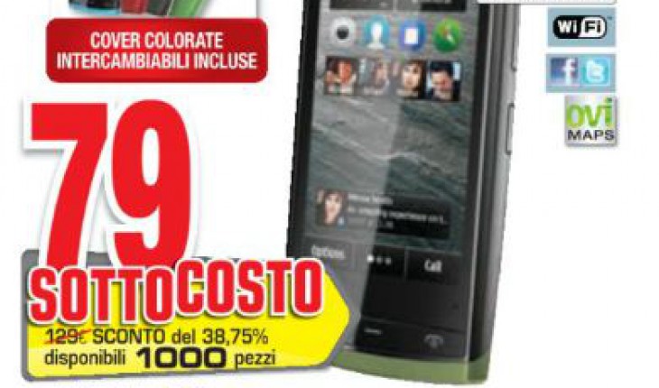 Il Nokia 500 in offerta a soli 79 Euro nei negozi Comet fino al 2 dicembre