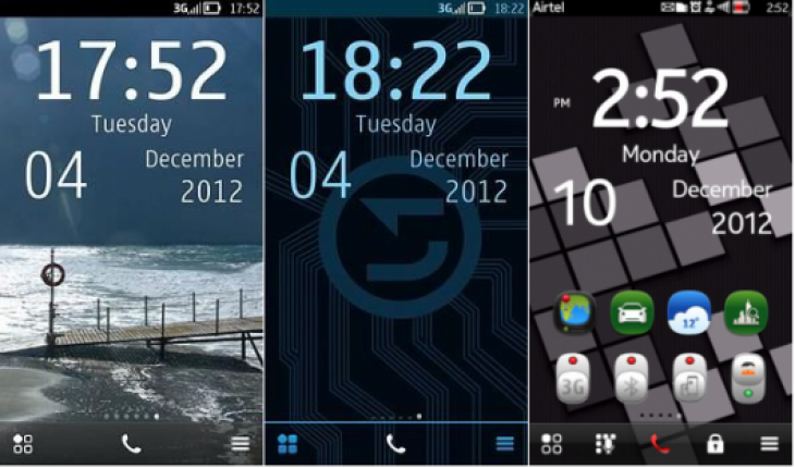 Big Clock widget, aggiungi sulla homescreen del tuo device Symbian un enorme orologio digitale