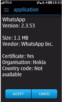 WhatsApp v2.3.53