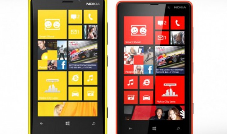 Nokia Lumia 920 e 820 brandizzati TIM e Vodafone, disponibile al download il firmware update 1232.5957.1308.x [Aggiornato]