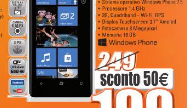 Nokia Lumia 800 a 199 Euro da Marco Polo Expert